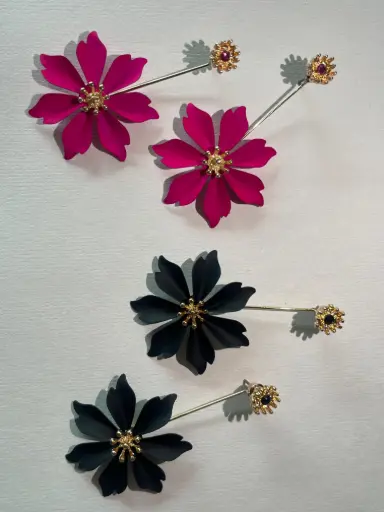 🌸 PetalPop Earrings duo set