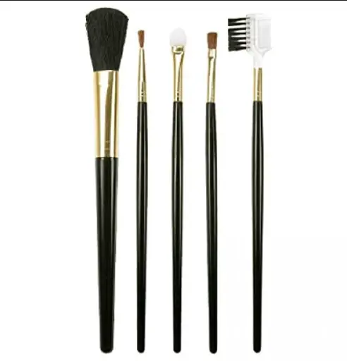 GlamGo 5-in-1 Makeup Brush Set