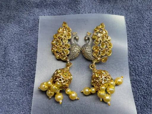 Mayura Royale Jhumkas 🦚✨